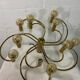Vintage golden chandelier