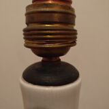 White ceramic table lamp