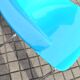 LOOP armchair - Scandinavian DESIGN chair by Claus Breinholt (Danish) Infiniti - blue polypropylene