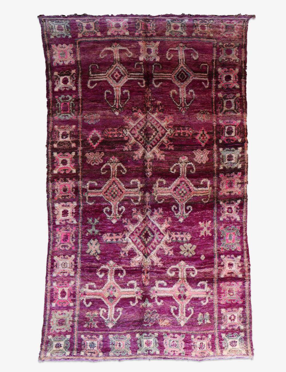 Tapis Vintage Boujad Berbère - 344 x 200 cm