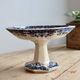 Ironstone compote Longchamp model Rouen 19th century