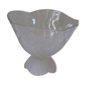 coupe en verre cristal - boheme