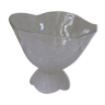 Bohemian crystal glass bowl