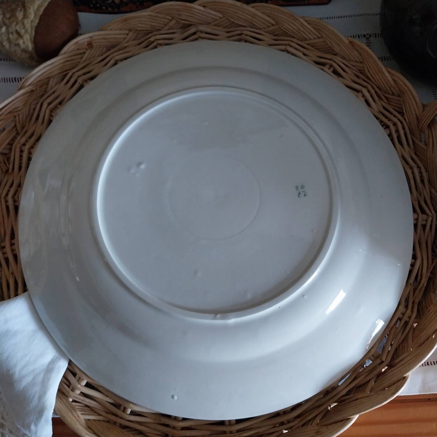 Grand plat de service Badonviller