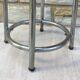 Modernist stool circa 1930 in the style of LC7 by Perriand, Le Corbusier and Jeanneret