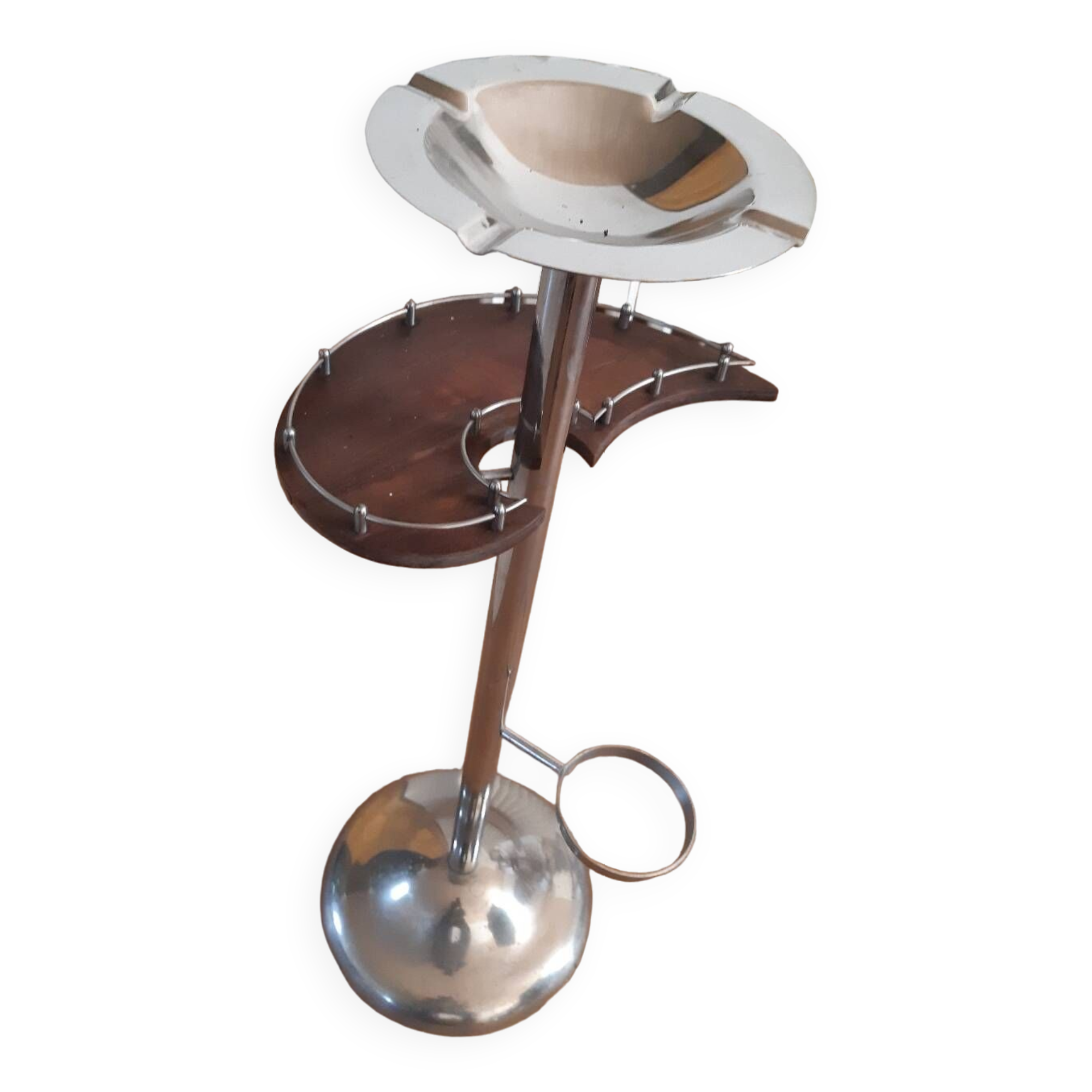 Cendrier sur pied vintage