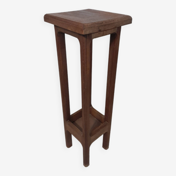 Vintage oak pedestal table