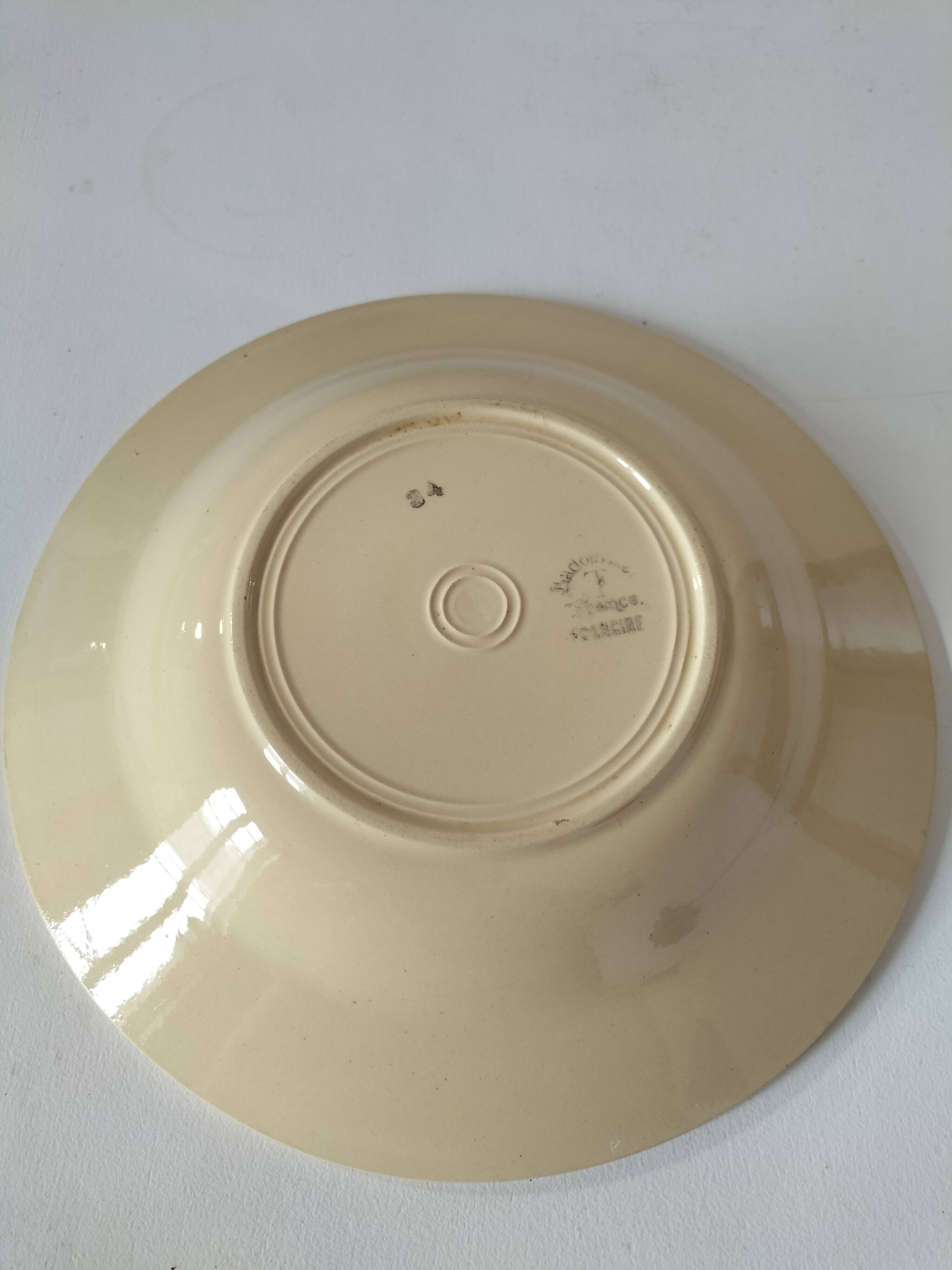 Badonviller plate, Francine model