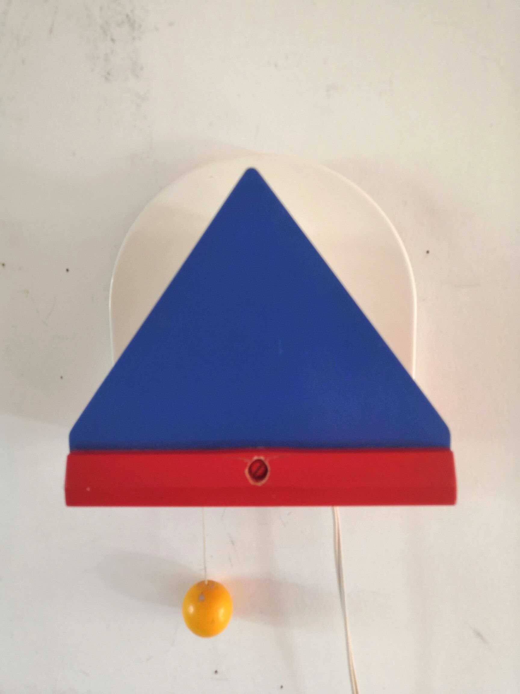 Vintage wall lamp Ikéa style Memphis design 80s