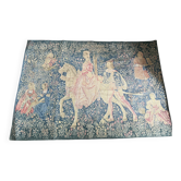 Aubusson tapestry, The Noble Amazon, Halluin stitch, 1950s