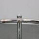 1970s Italian chrome tubular coffee table with smoked glass, round
