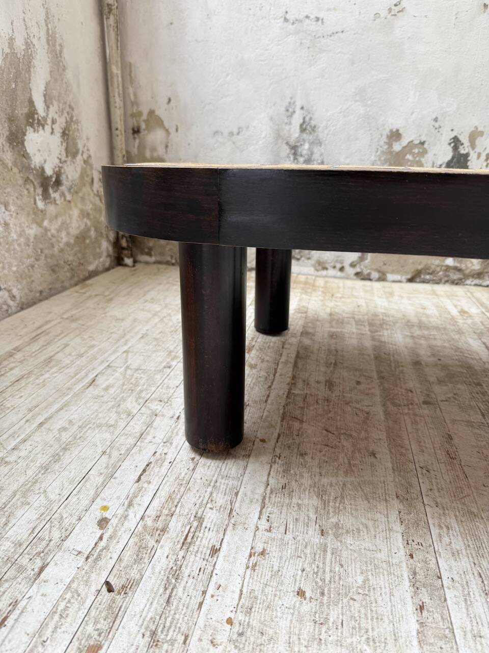 Capron “herbarium” oval coffee table