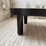 Capron “herbarium” oval coffee table