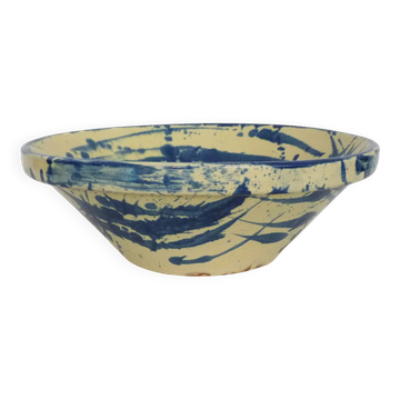 Superb blue and yellow glazed gres from Provence.