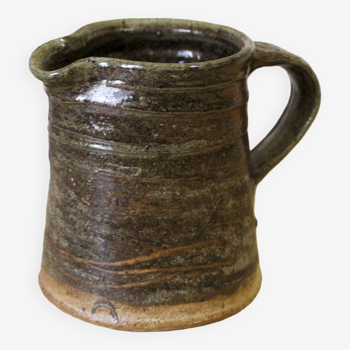 Justin Dutel and Audrey Barbes stoneware pitcher