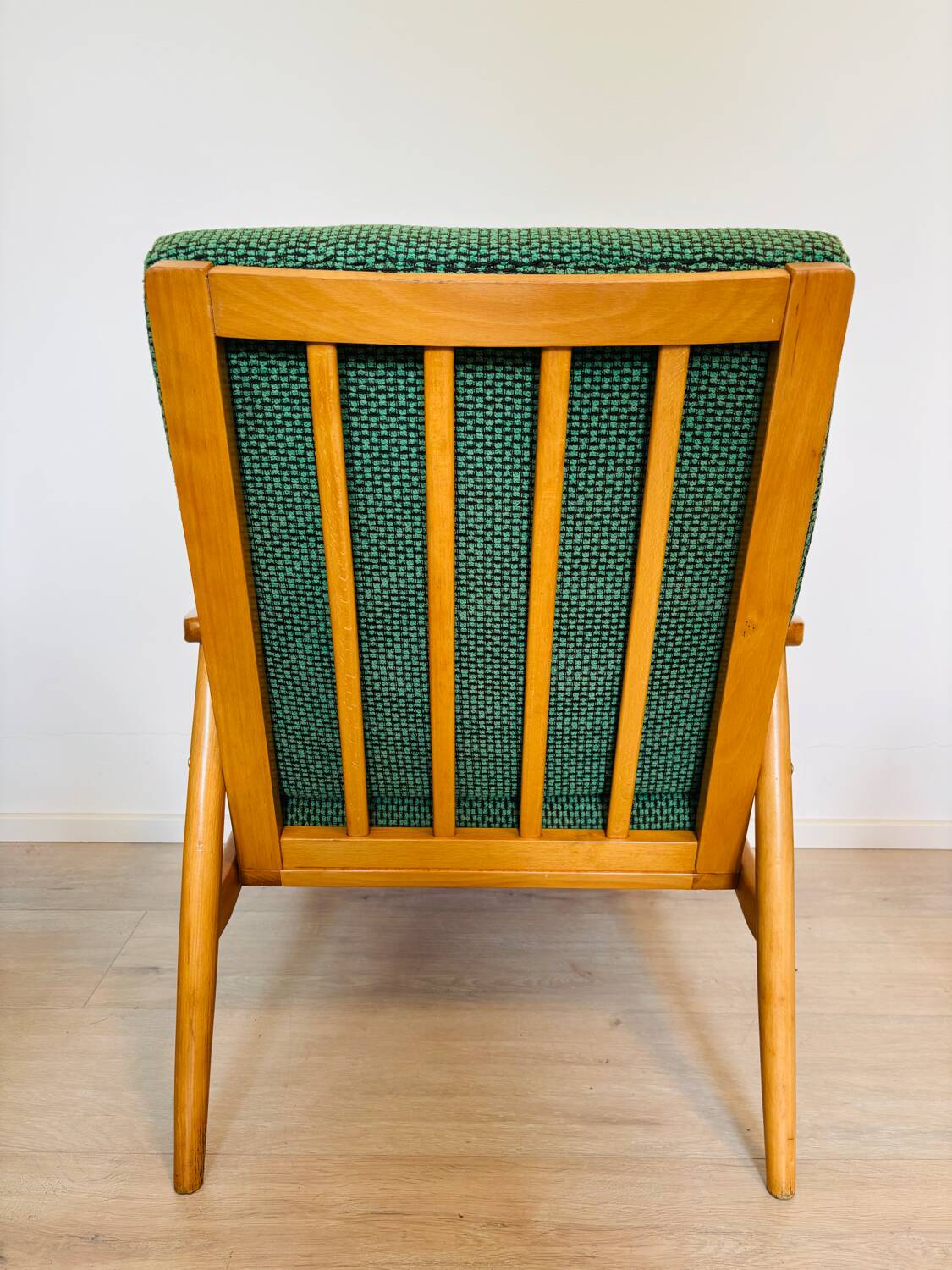 Fauteuil de salon vintage de Tchécoslovaquie des années 1960