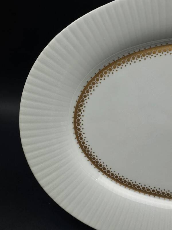 Rosenthal Tapio Wirkkala small oval ripple dish