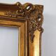 Gilded and molded wooden frame