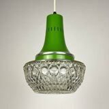 Green suspension light in mid-century style by Targetti Sankey, 1960s.