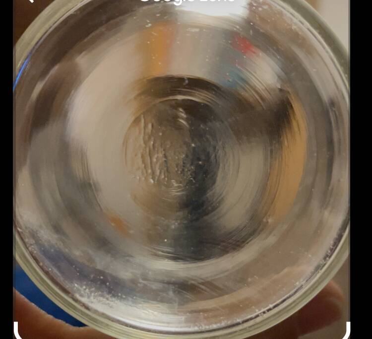 6 antique blown and engraved lemonade glasses