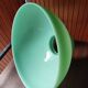 Globe opaline green lampshade for chandelier and lamp