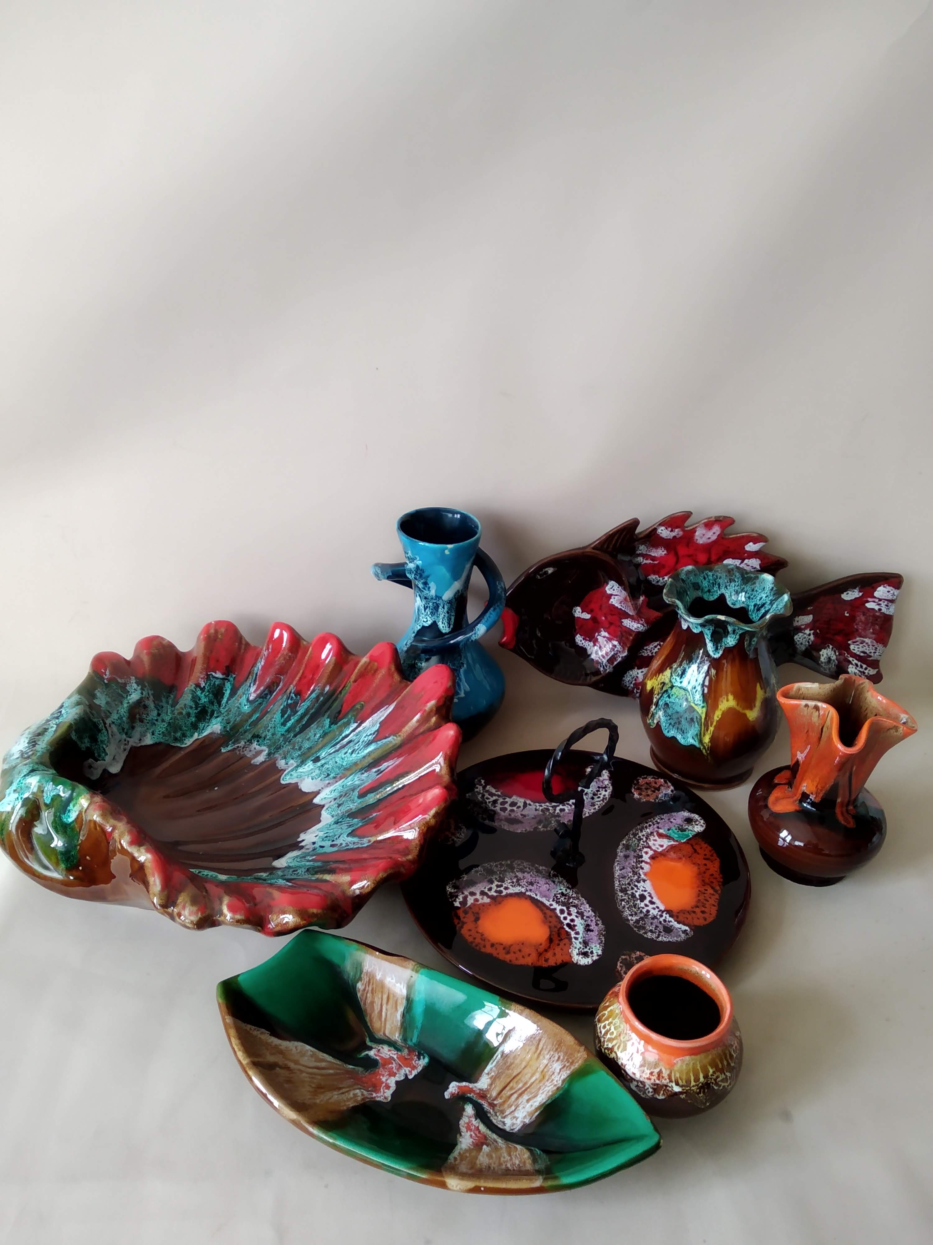 Cup Vallauris vintage shell 70