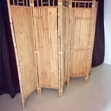 Vintage bamboo screen
