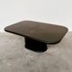 Brutalist coffee table in mixed media by Kneip, signed 1993