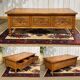 Teak coffee table, Indian craftsmanship from the 1970s.