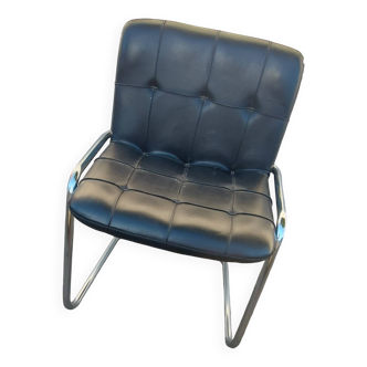 Chaise chauffeuse design 1970 Airborne