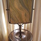 Barber's mirror on triptych stand early 20th century
