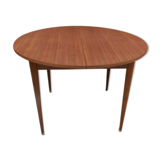 Table ronde scandinave rallonge