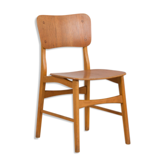 Danish mid century modern teak desk chair 1960