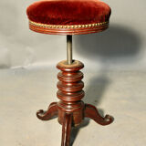 Piano stool on foot tripod XlXth