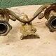 Paire d'appliques en bronze d'époque Empire