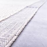 9x12 Soft Pastel White & Blue Vintage Rug, 273x357Cm