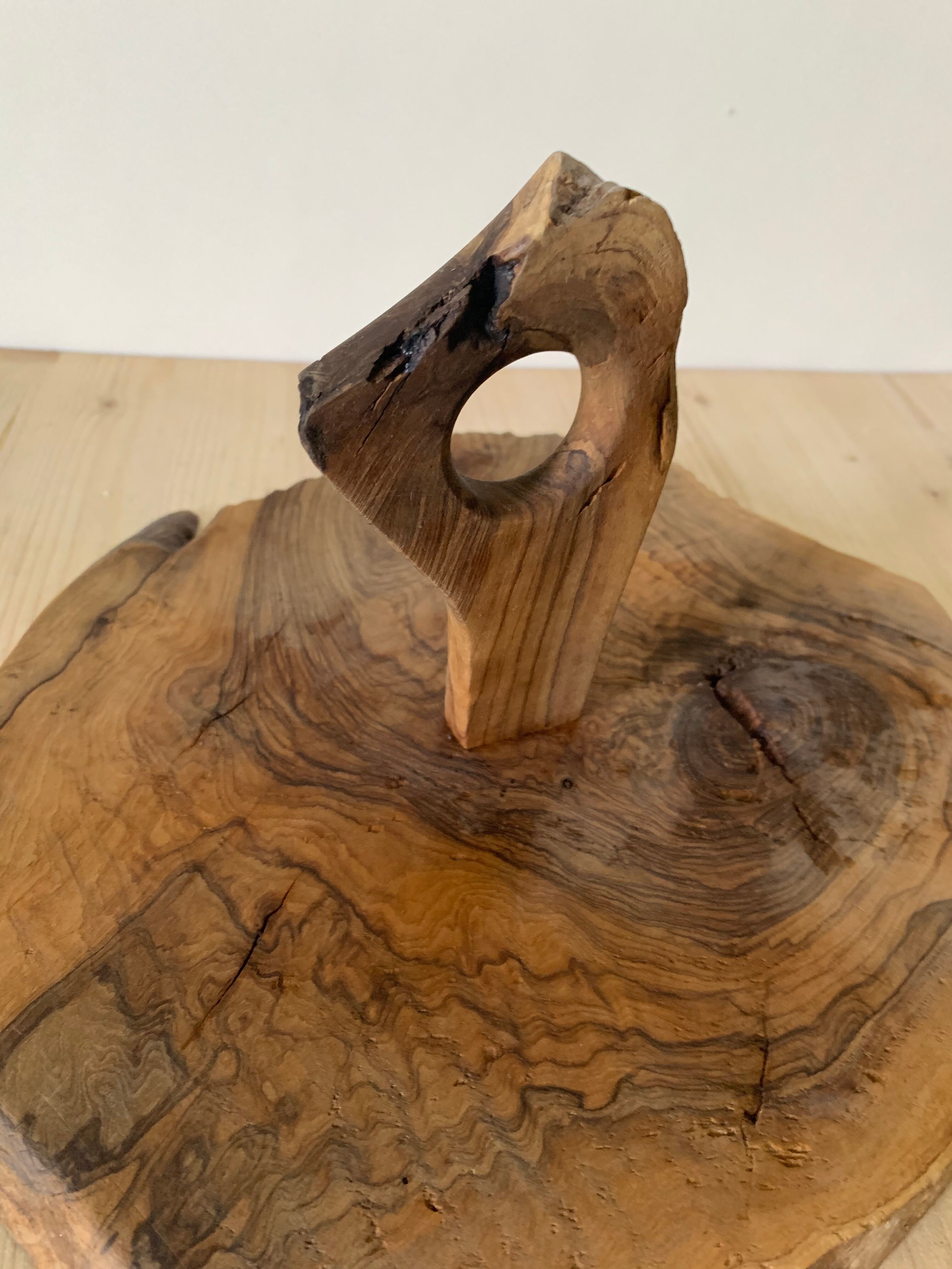 Wooden cheese platter