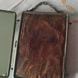 Triptych barber mirror