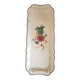 Large antique cake plate, Sarreguemines, Rustic