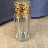Old piston vaporizer crystal perfume atomizer baccarat late nineteenth century