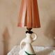 Lampe en céramique années 50