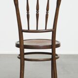 Bistro chair with carved seat