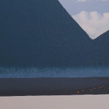 Lithograph signed and numbered René Magritte "L'oiseau de ciel" 1968, 2010