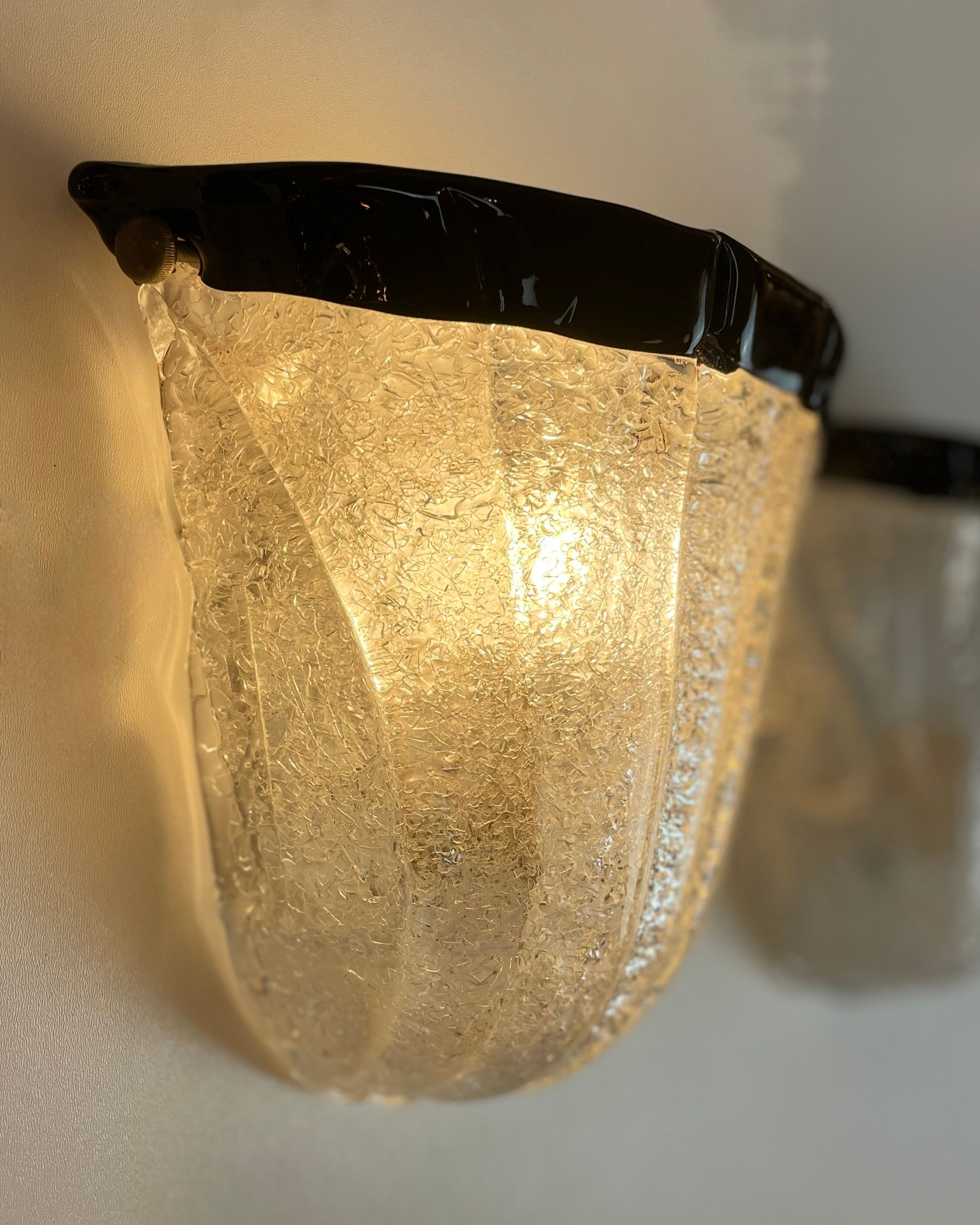 Murano Wall Lamps from 1980'