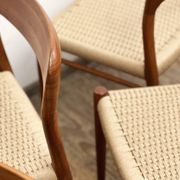 Set of 6 dining chairs by Niels O. Møller for J.L. Mollers