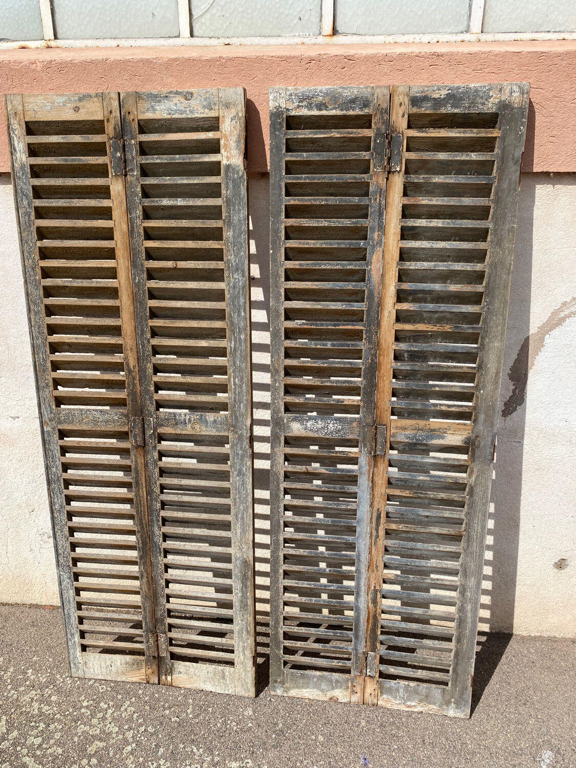 All wood shutters