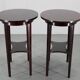 1930s pair of restored Thonet side tables No. 206, Czechoslovakia