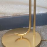 Italian golden halogen floor lamp