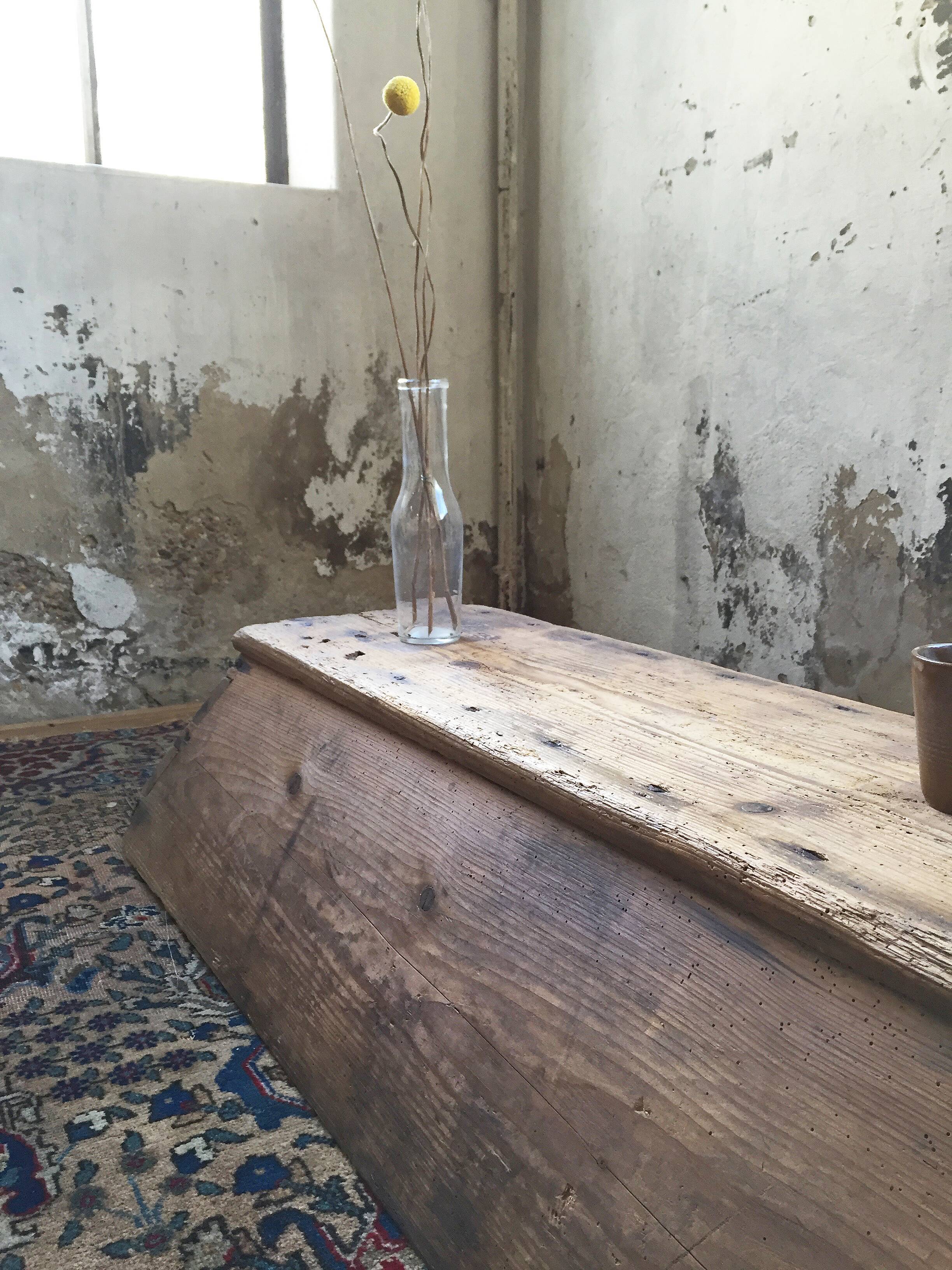 Brutalist coffee table