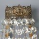 Antique metal wall sconces, Italy, 19th century